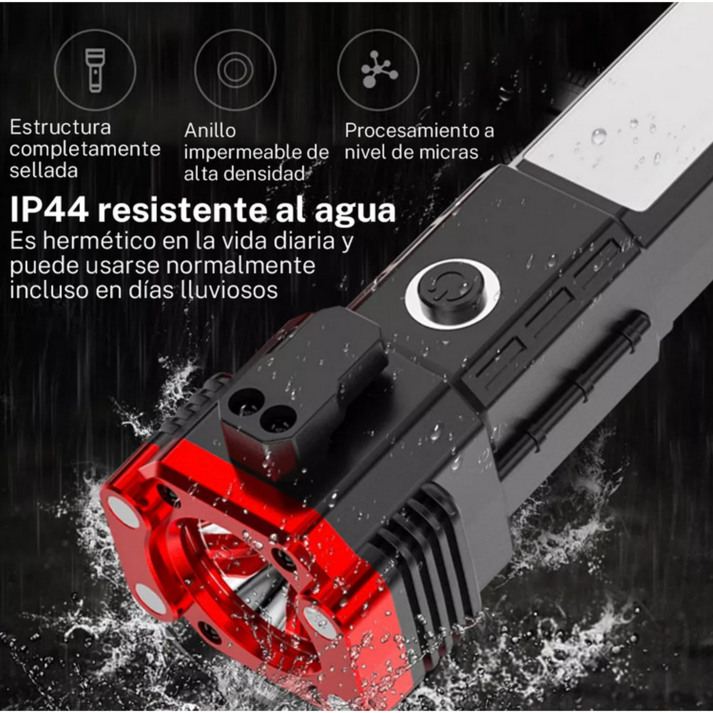 Linterna Táctica Aluminio ARMY ™  50% OFF 🪖⚔️